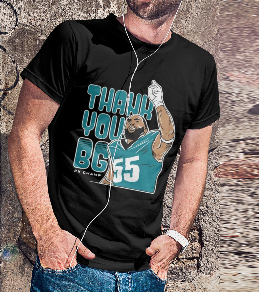 Brandon Graham Thank You BG T-Shirt