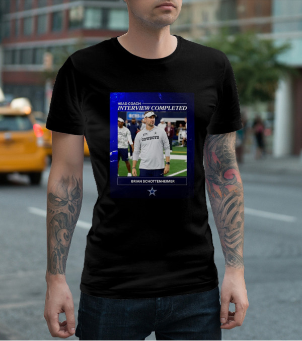 Brian Schottenheimer Head Coach Interview Completed T-Shirt