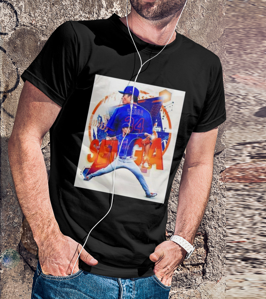 Bright Lights Senga Kodai New York Mets T-Shirt