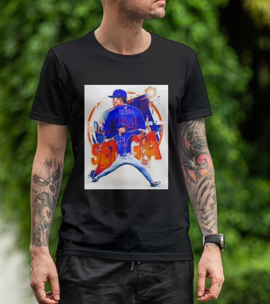 Bright Lights Senga Kodai New York Mets T-Shirt