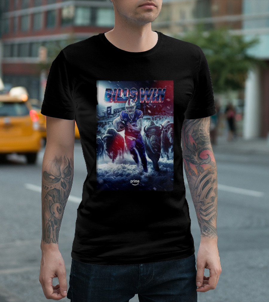 Buffalo Bills Are Going To The AFC Division NFL Playoffs 2025 Bills Win T-Shirt