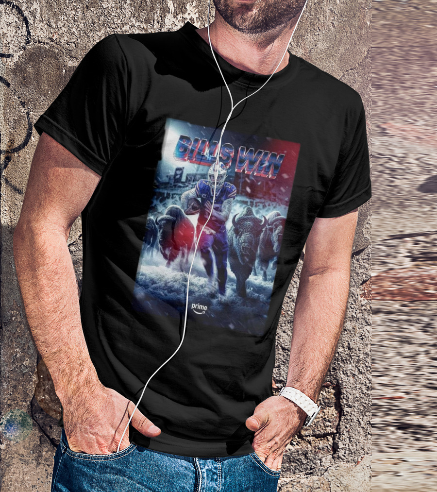 Buffalo Bills Are Going To The AFC Division NFL Playoffs 2025 Bills Win T-Shirt