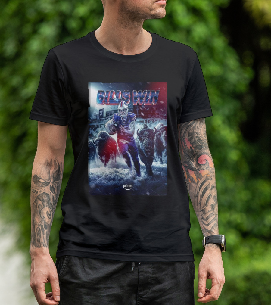 Buffalo Bills Are Going To The AFC Division NFL Playoffs 2025 Bills Win T-Shirt
