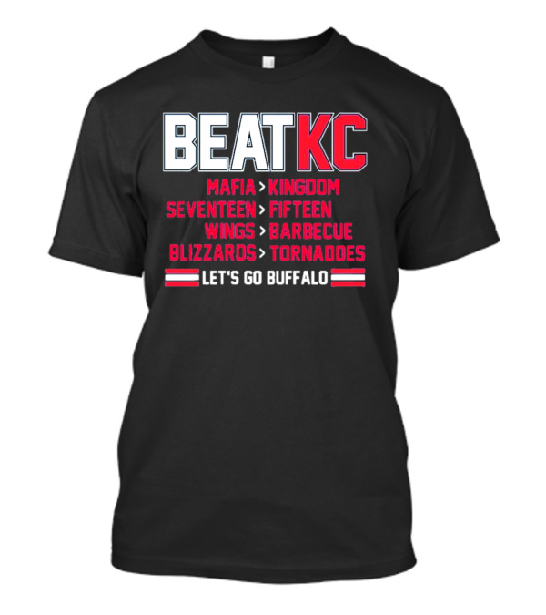 Buffalo Bills BeatKC Let’s Go Buffalo T-Shirt