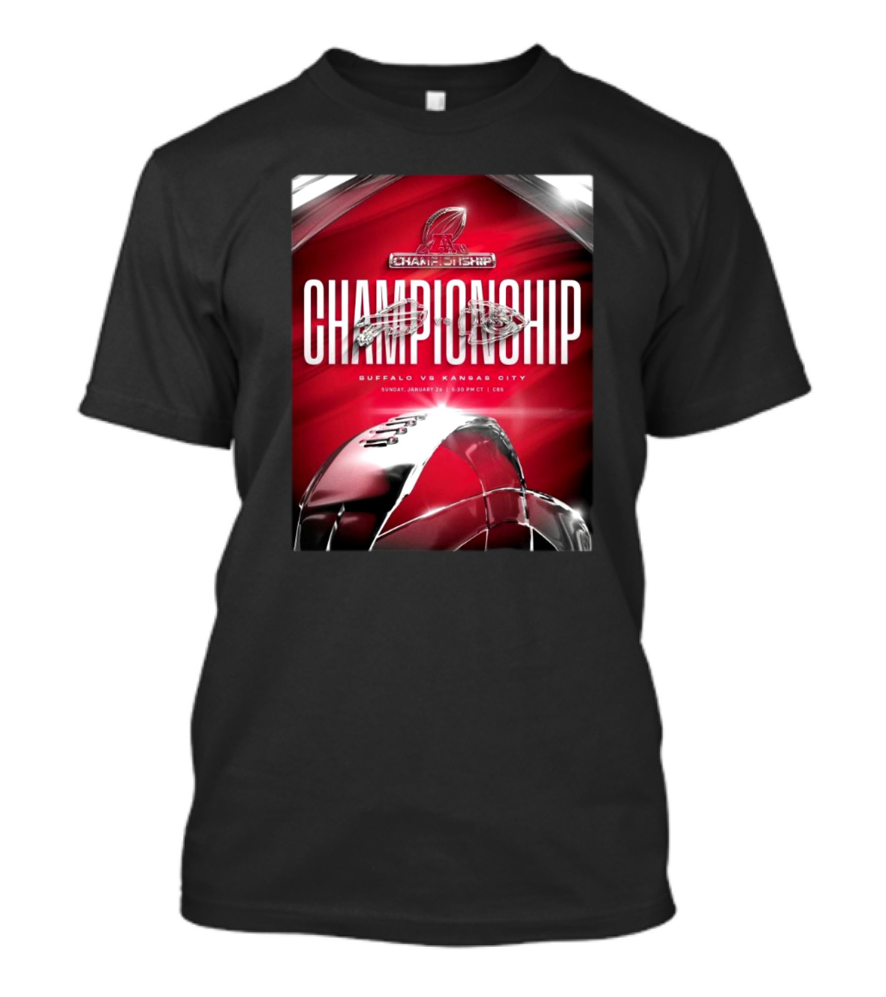 Buffalo Bills Vs Kansas City Chiefs For The AFC Championship Sunday January 26 T-Shirt