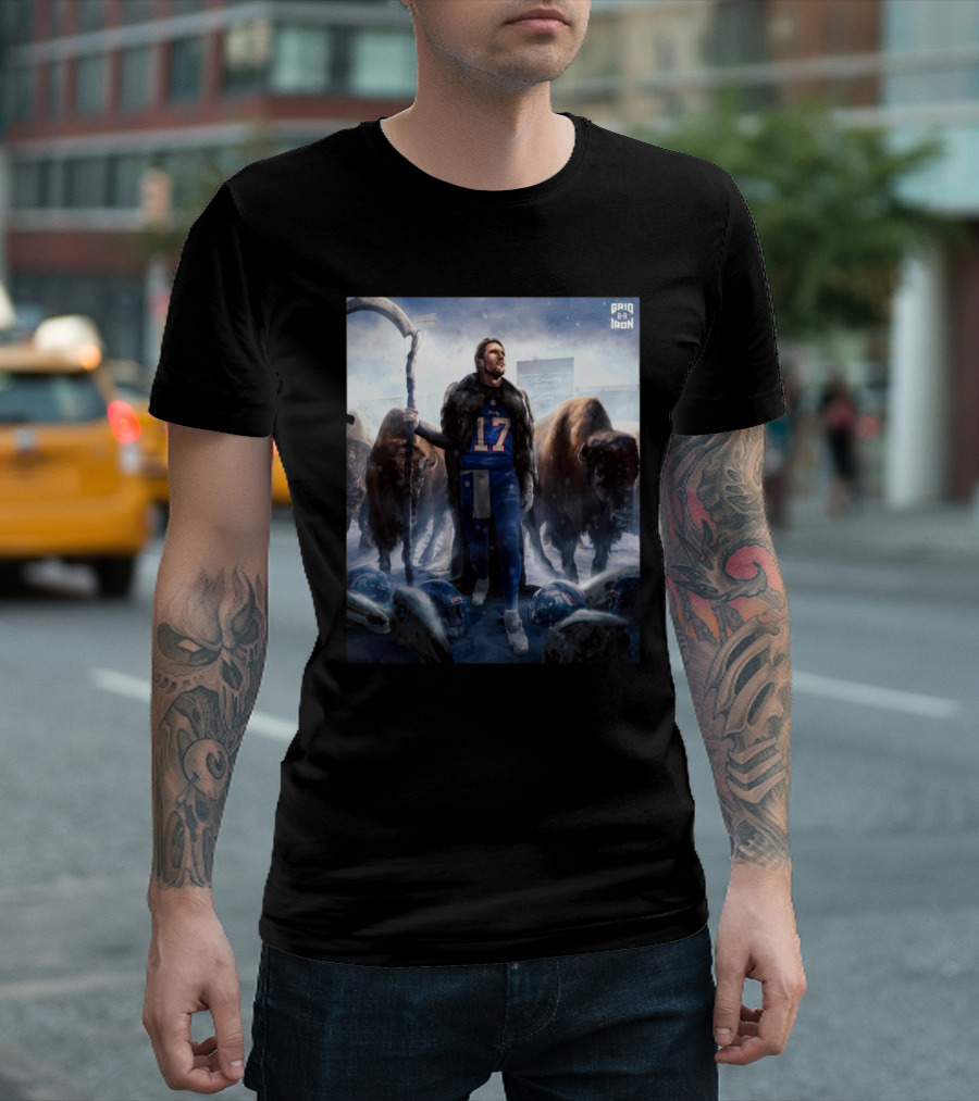 Buffalo Bills Win Denver Broncos Josh Allen And The Bills Trample Over The Broncos And Advance To The Divisional T-Shirt