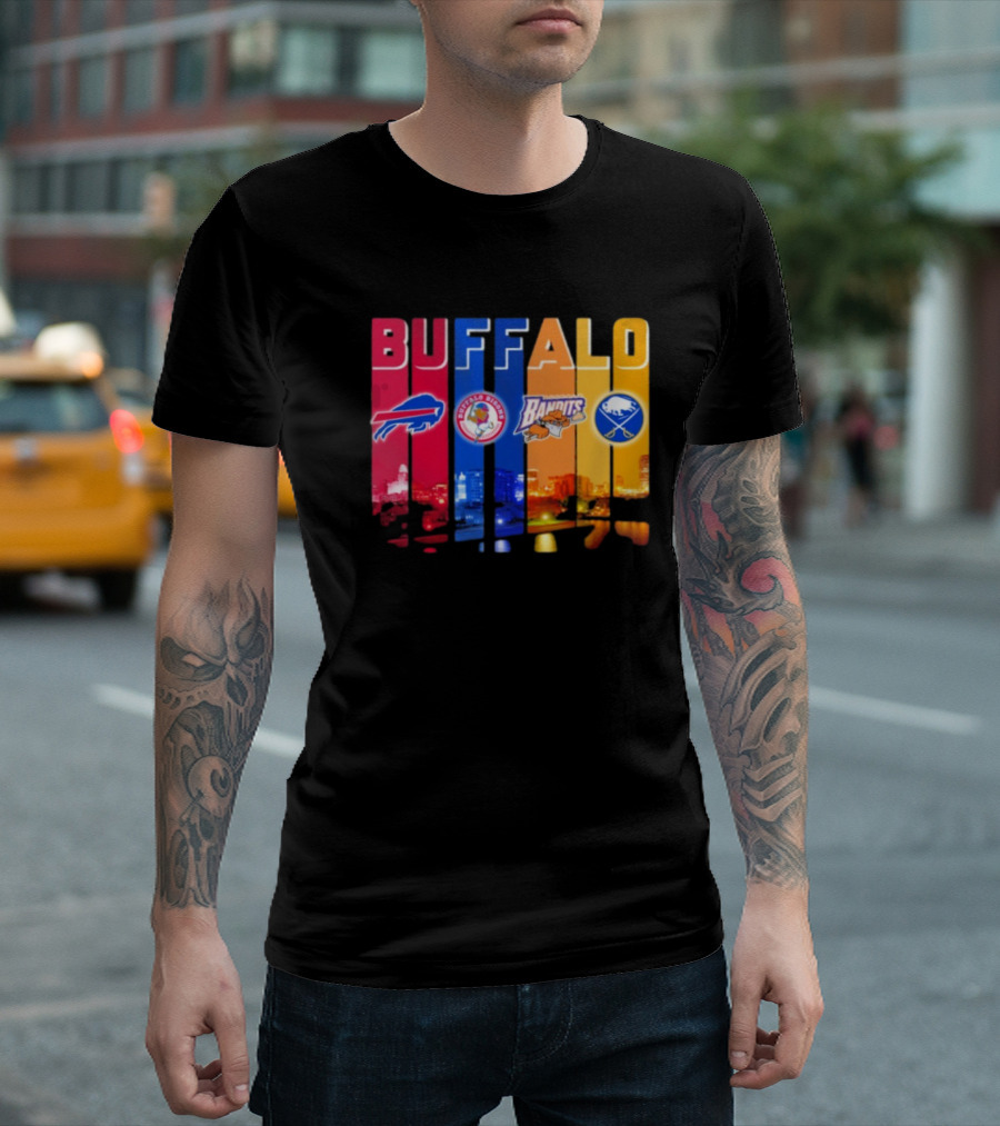 Buffalo Bisons Bandits City T-Shirt