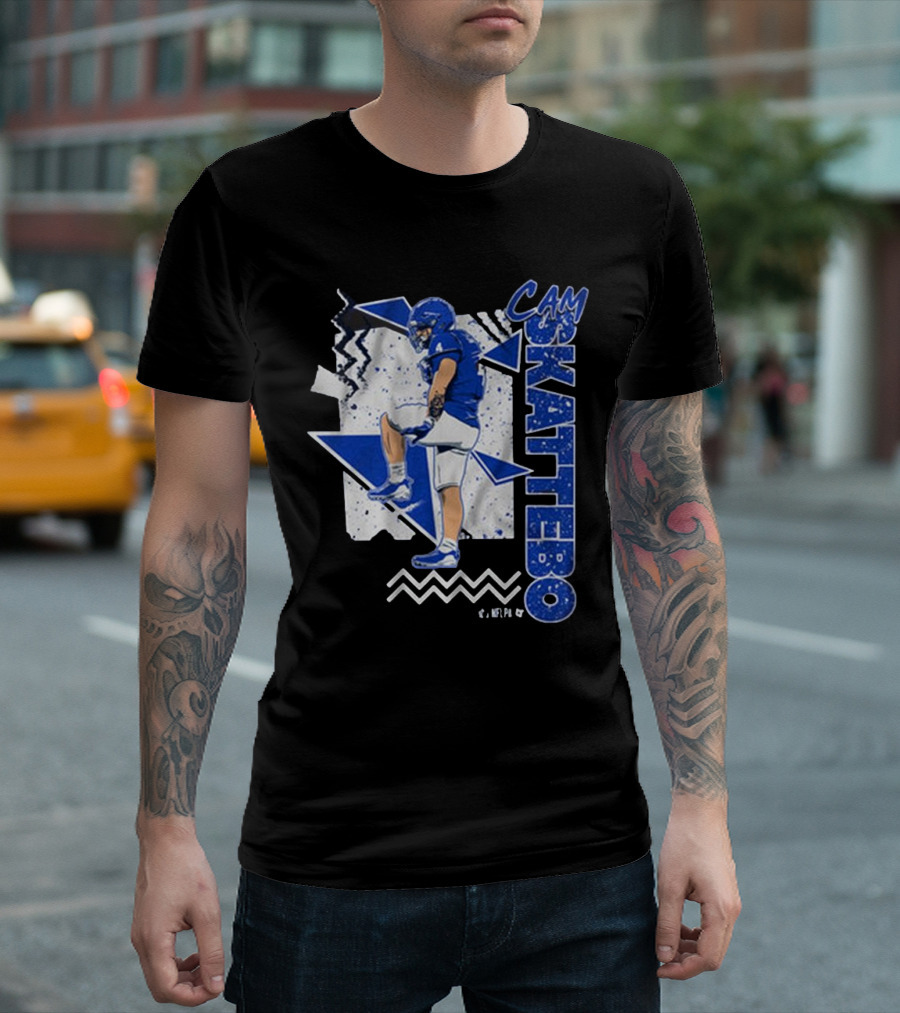 Cam Skattebo New York 90s Style T-Shirt