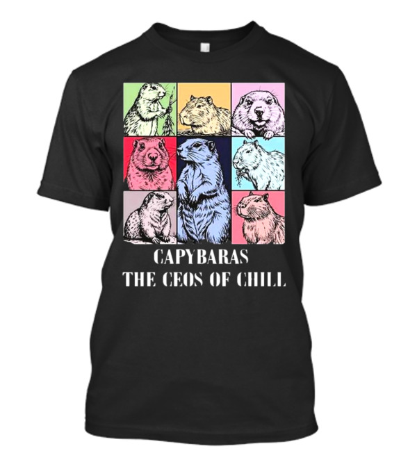 Capybaras The CEOS Of Chill T-Shirt