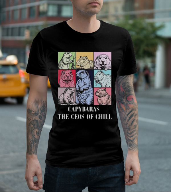 Capybaras The CEOS Of Chill T-Shirt