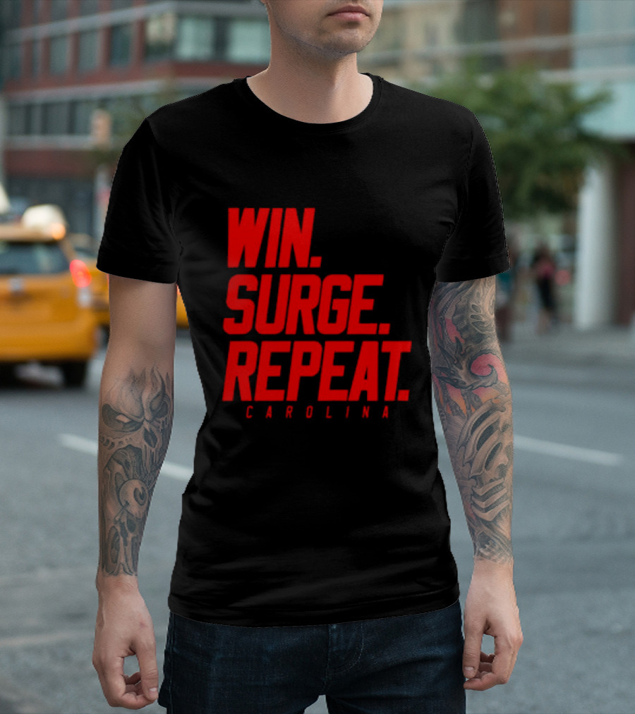 Carolina Hurricanes Win Surge Repeat T-Shirt