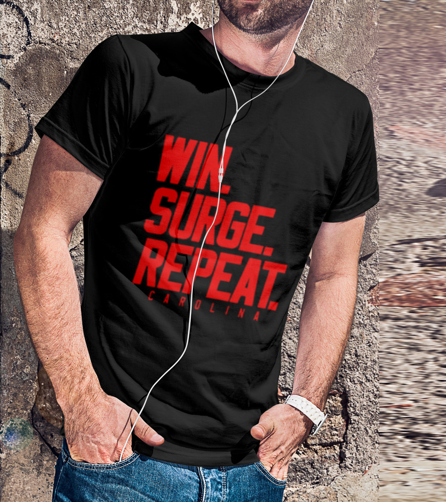 Carolina Hurricanes Win Surge Repeat T-Shirt