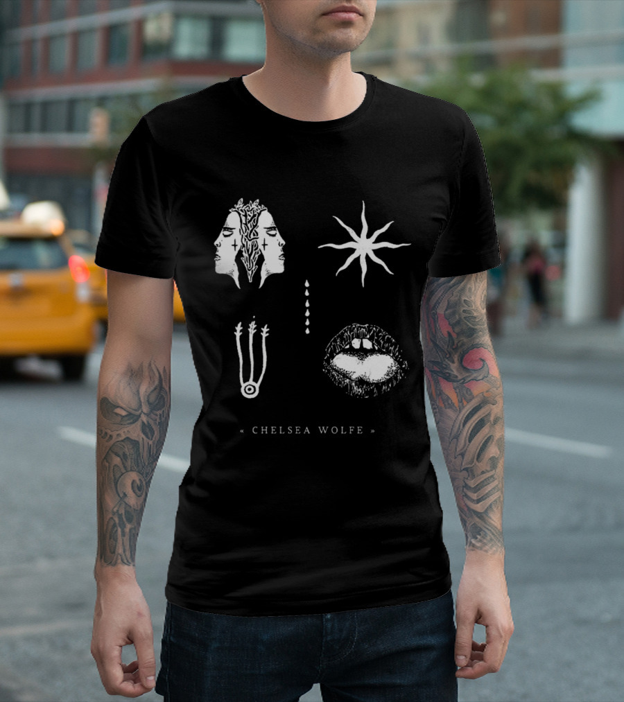 CHELSEA WOLFE Hiss Spun Emblems T-Shirt