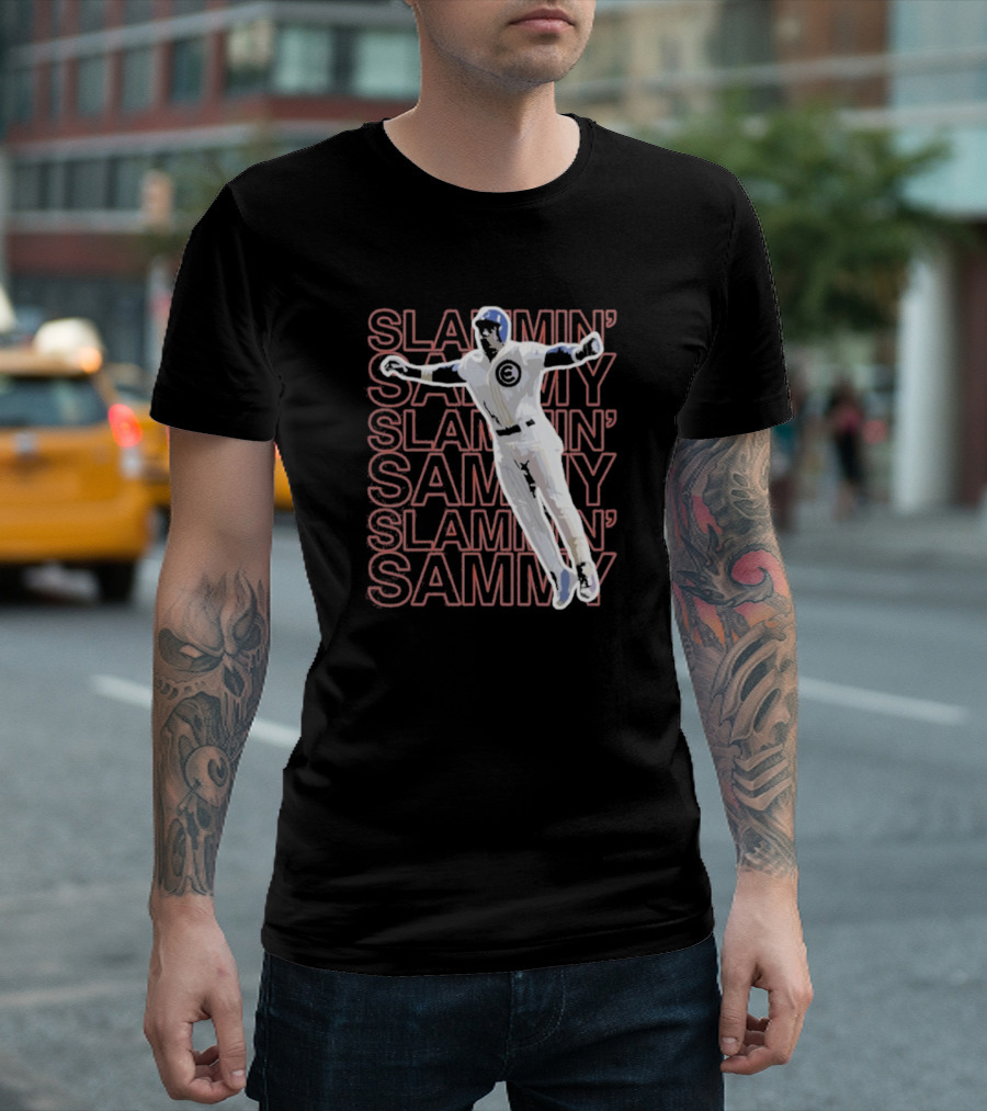 Chicago Cubs Slammin’ Sammy Hop T-Shirt