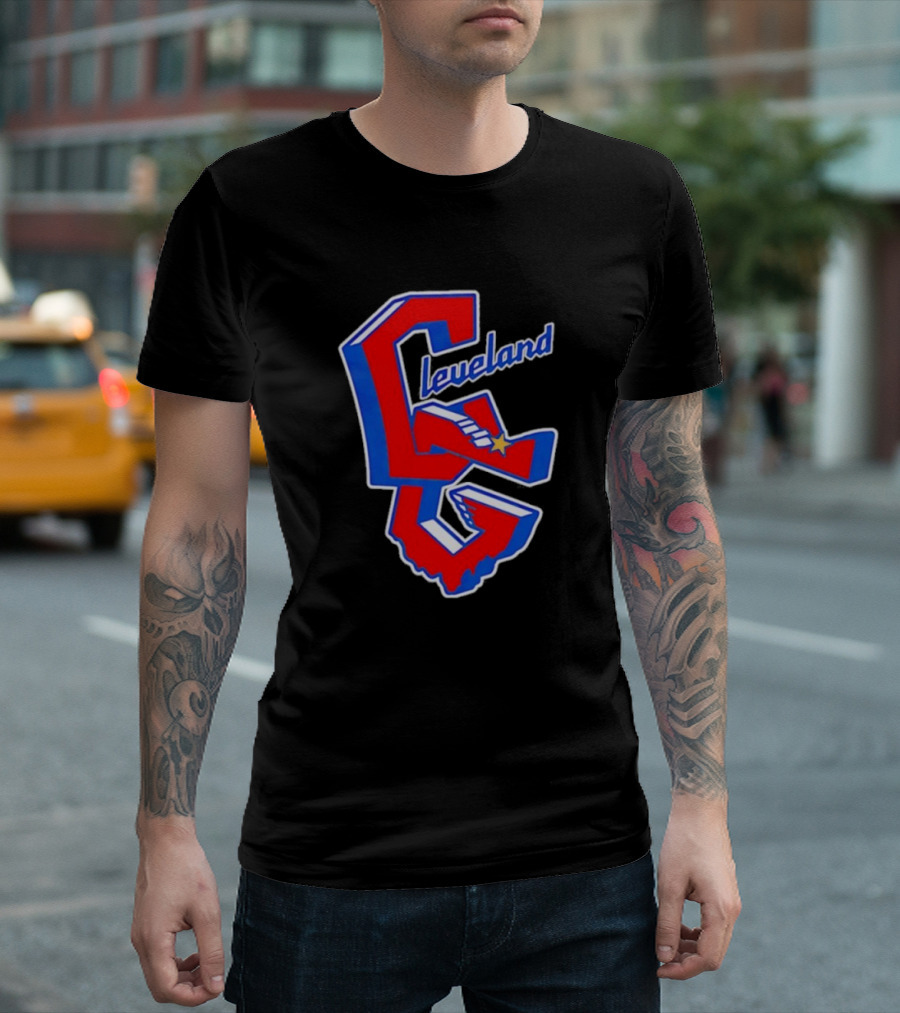 CG Cleveland Guardians Design T-Shirt