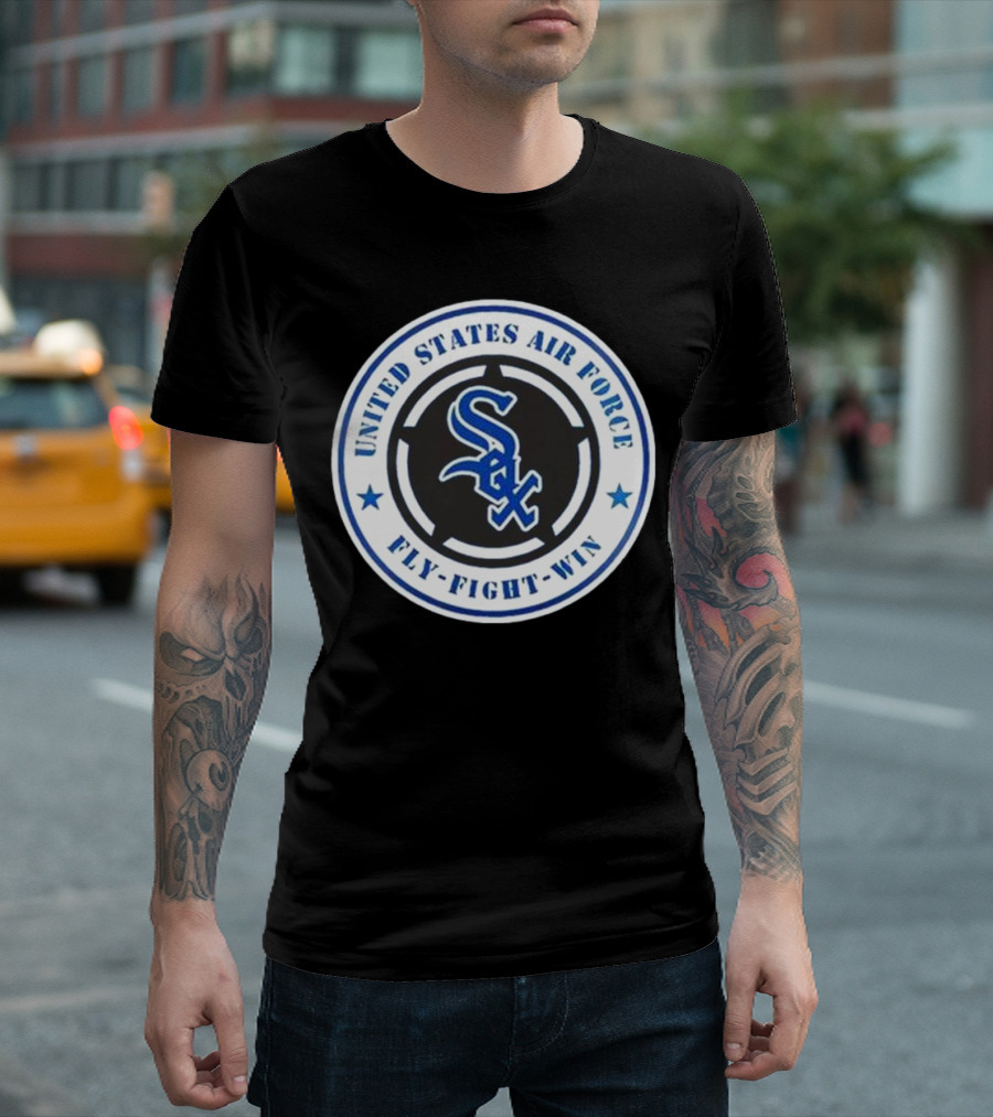 Chicago White Sox United States Air Force Fly Fight Win Military Appreciation Night 2025 T-Shirt