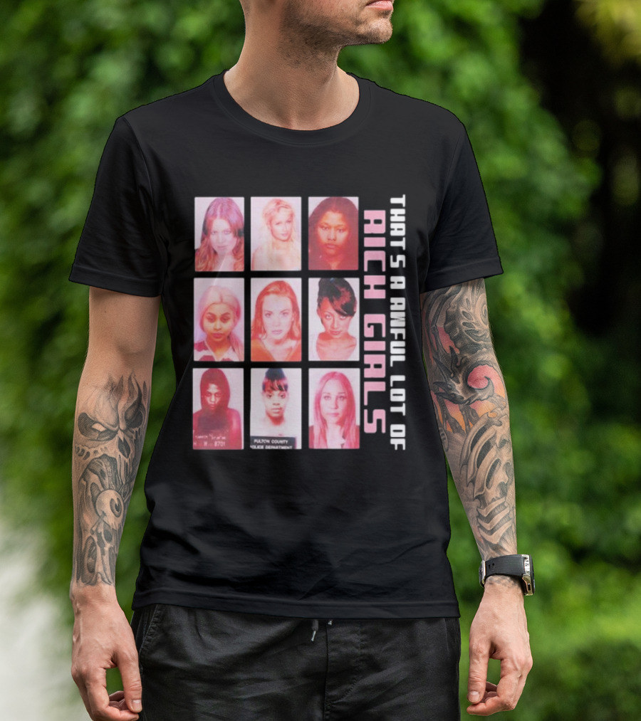 Cough Syrup That’s A Awful Lot Of Rich Girls T-Shirt
