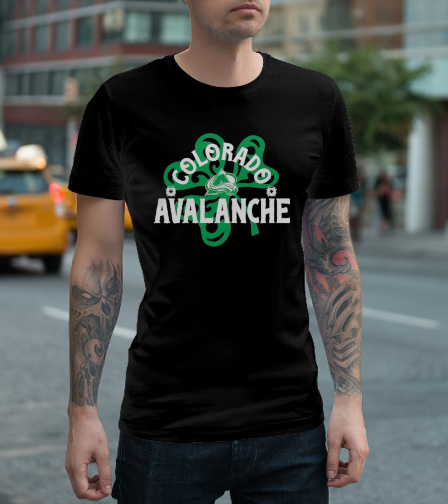 Colorado Hockey St. Patrick’s Day Richmond Shamrock T-Shirt
