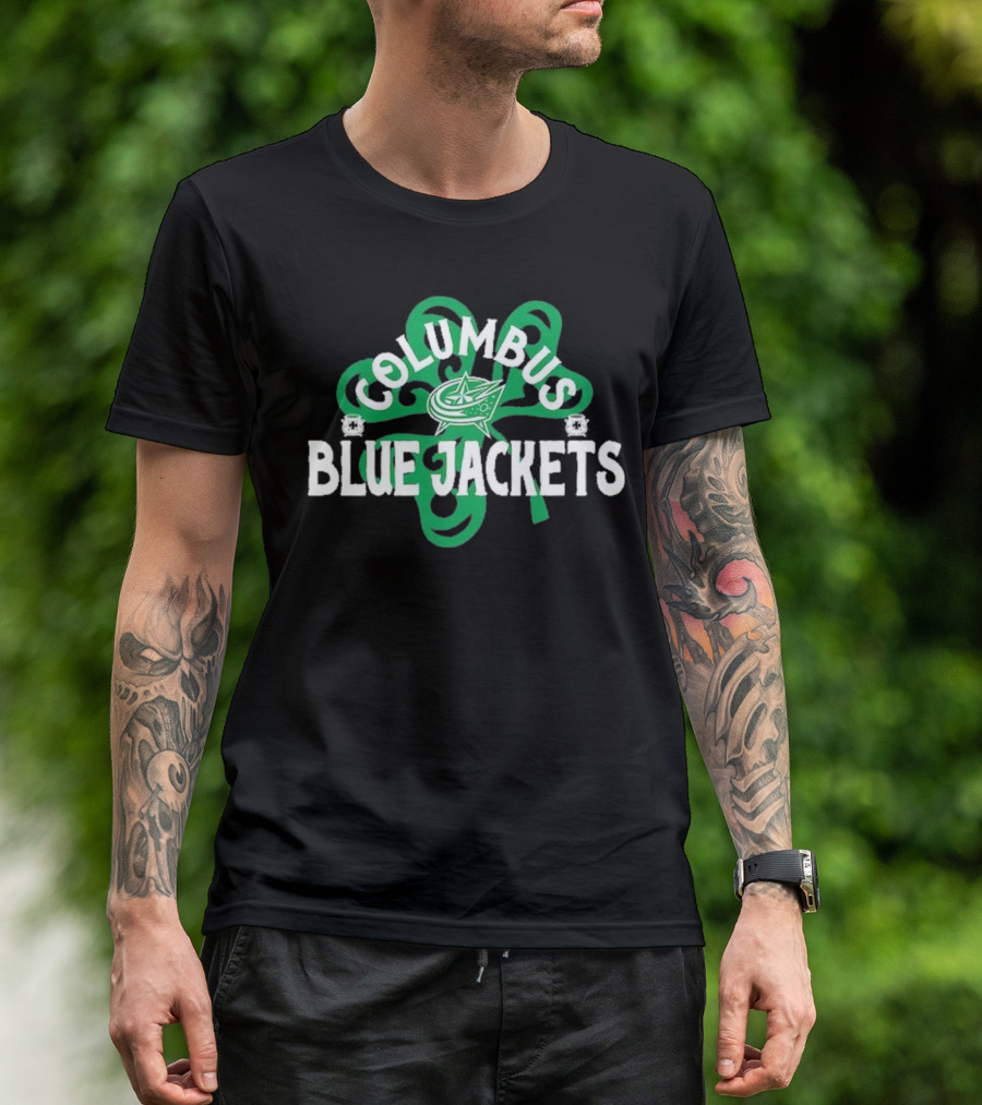 Columbus Hockey St. Patrick’s Day Richmond Shamrock T-Shirt