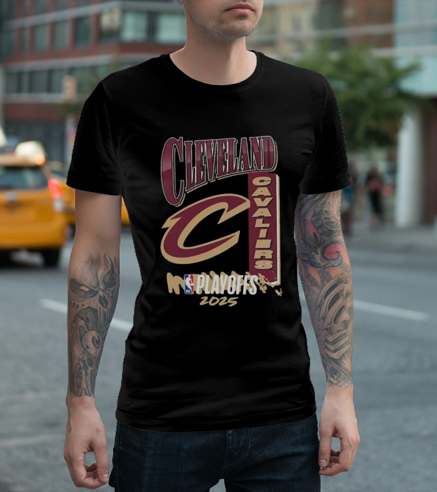 Cleveland Cavaliers 2025 Playoff Participant Hype T-Shirt