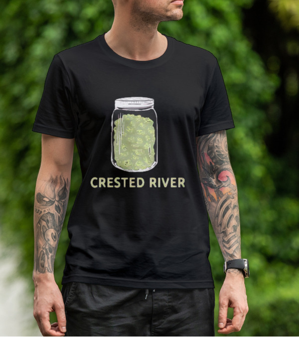 Crested River Jar Of Green Buds T-Shirt