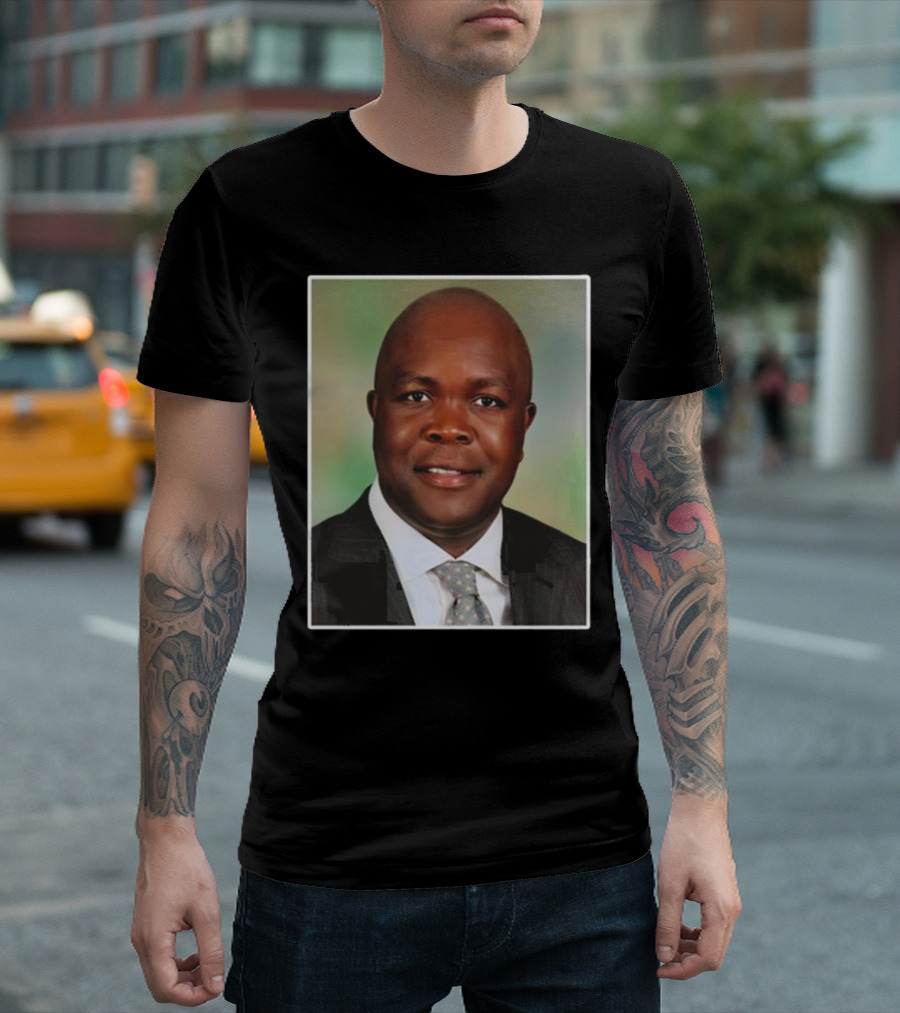 Cop Shakur Wearing Jacob Juma shot T-Shirt