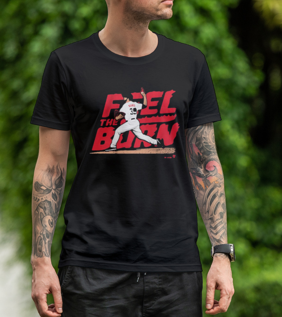 Corbin Burnes Feel The Burn Arizona Diamondbacks MLB 2025 T-Shirt