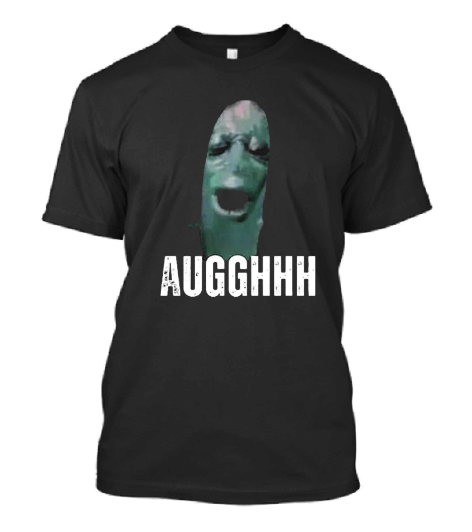 AUGHHHH Cursed Plankton Meme T-Shirt