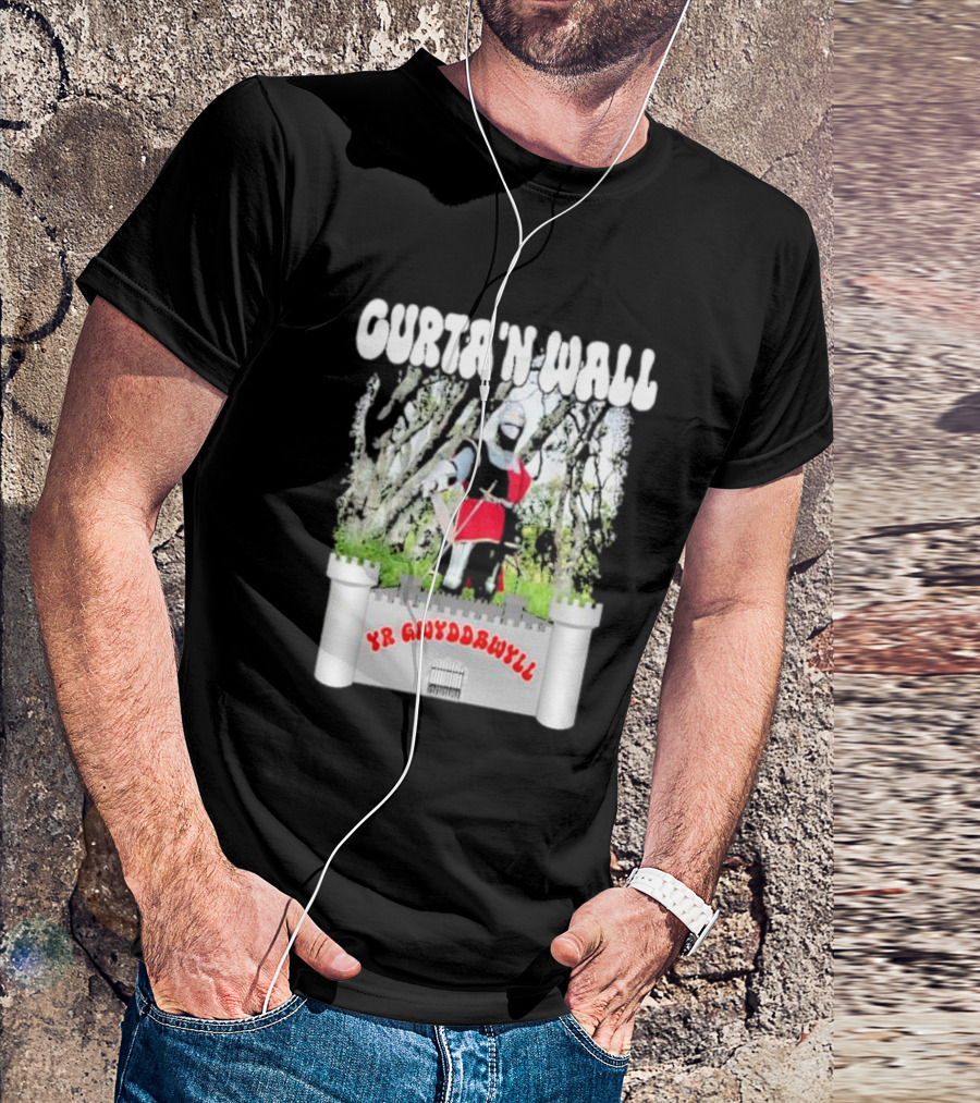 Curta’n Wall Yr Gwyddbwyll Grime Stone Records T-Shirt