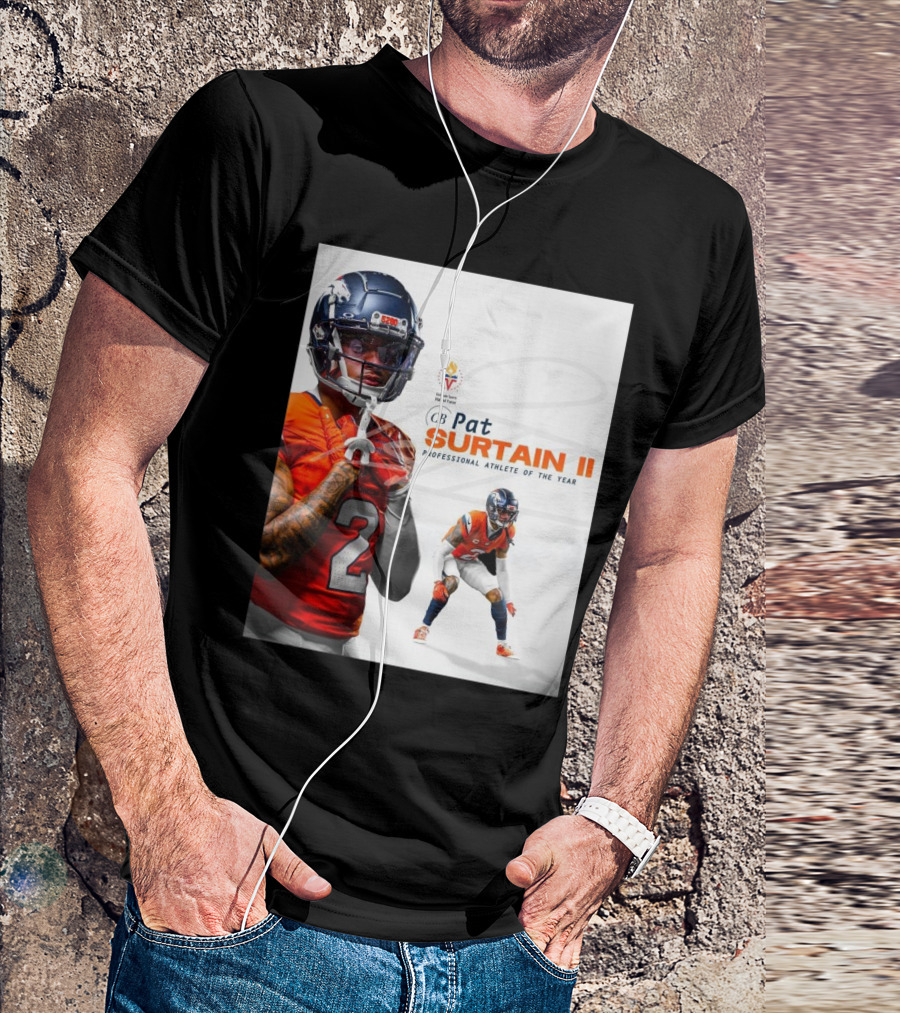 Denver Broncos Congratulations To Pat Surtain II Colorado Sports Hall Of Fame’s Professional Athletes Of The Year T-Shirt