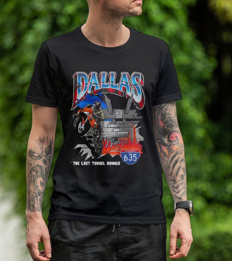 Dallas Ghost Racing The Last Tunnel Runner T-Shirt