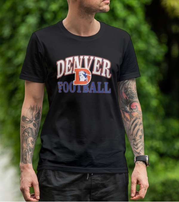 Denver Broncos Football Vintage T-Shirt