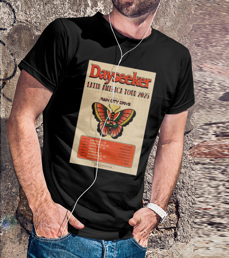 Dayseeker Latin America Tour 2025 T-Shirt