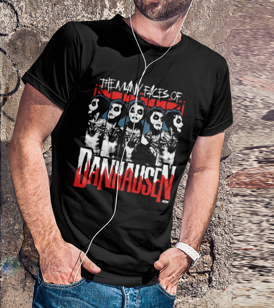 Danhausen – The Many Faces Of Danhausen T-Shirt