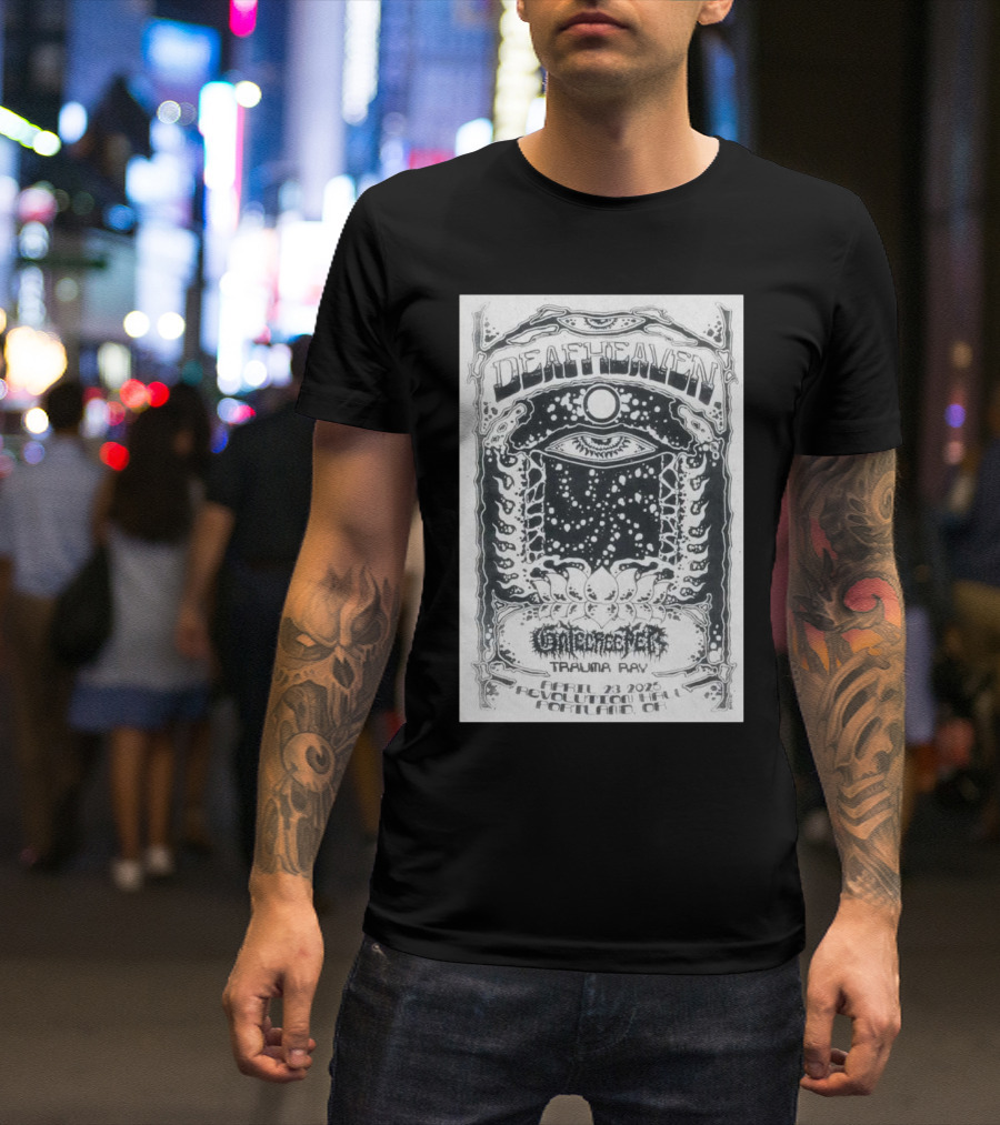 Deafheaven Revolution Hall Apr 23 2025 Portland, OR T-Shirt