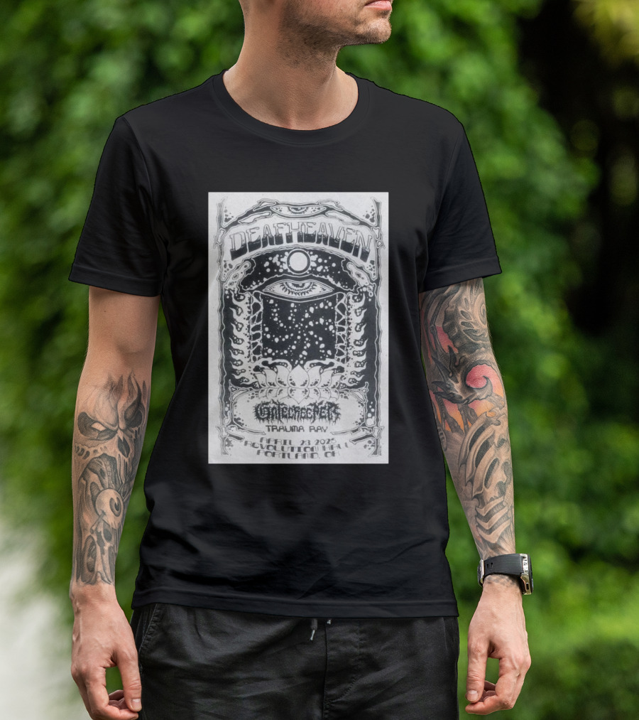 Deafheaven Revolution Hall Apr 23 2025 Portland, OR T-Shirt