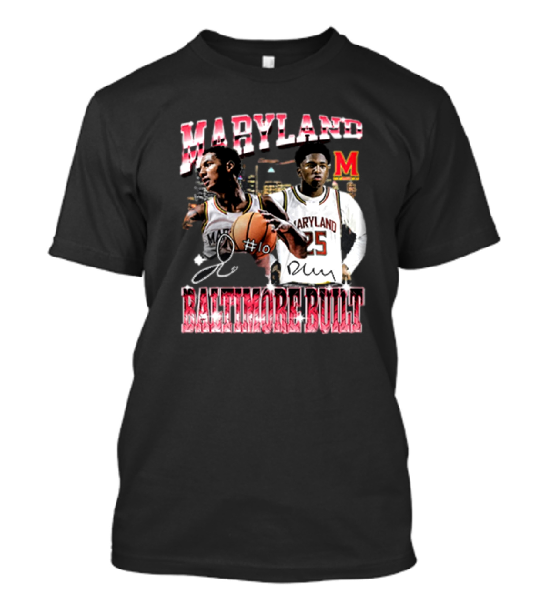 Derik Queen And Julian Reese Baltimore Built T-Shirt
