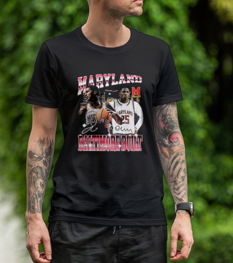 Derik Queen And Julian Reese Baltimore Built T-Shirt