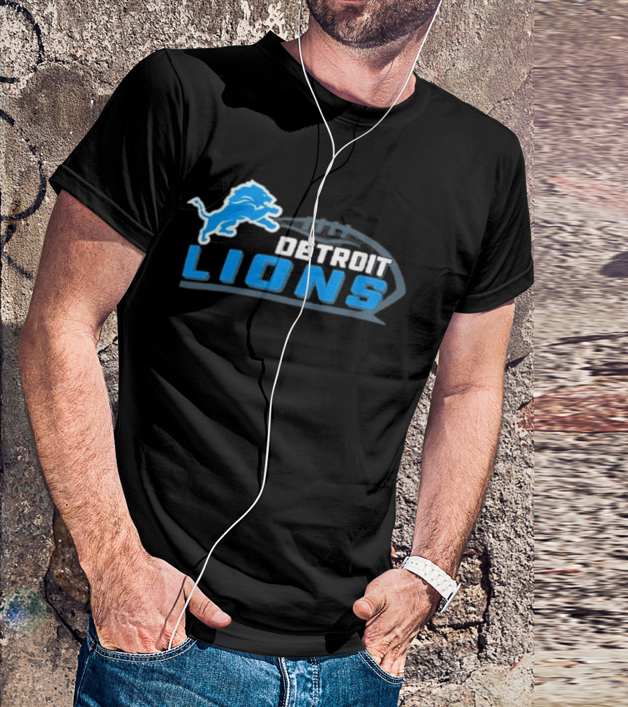 Detroit Lions Ball T-Shirt