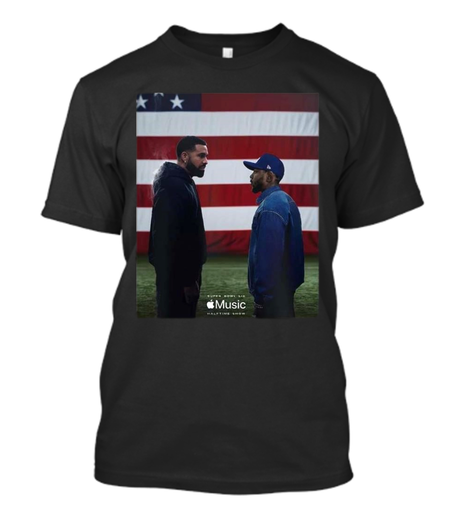 Drake And Kendrick Lamar In The Halftime Show Super Bowl LIX NFL Season 2025 T-Shirt