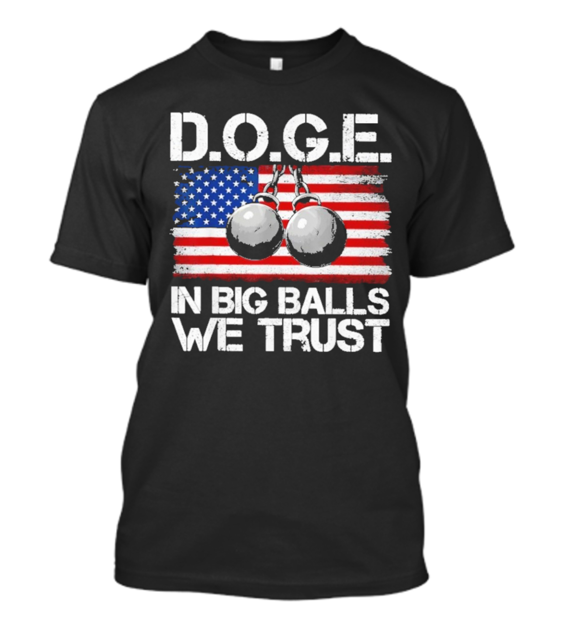DOGE In Big Balls We Trust T-Shirt