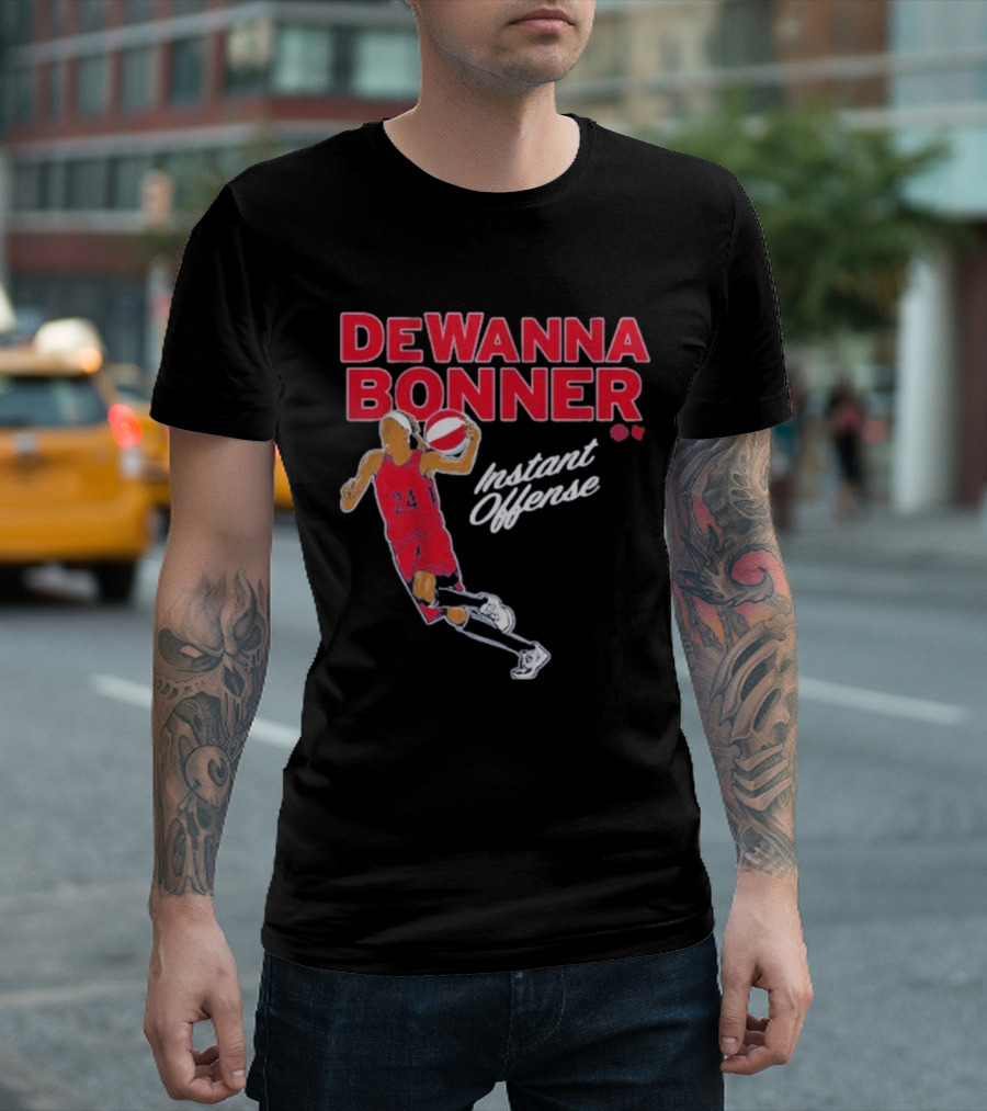 DeWanna Bonner Instant Offense Indiana T-Shirt