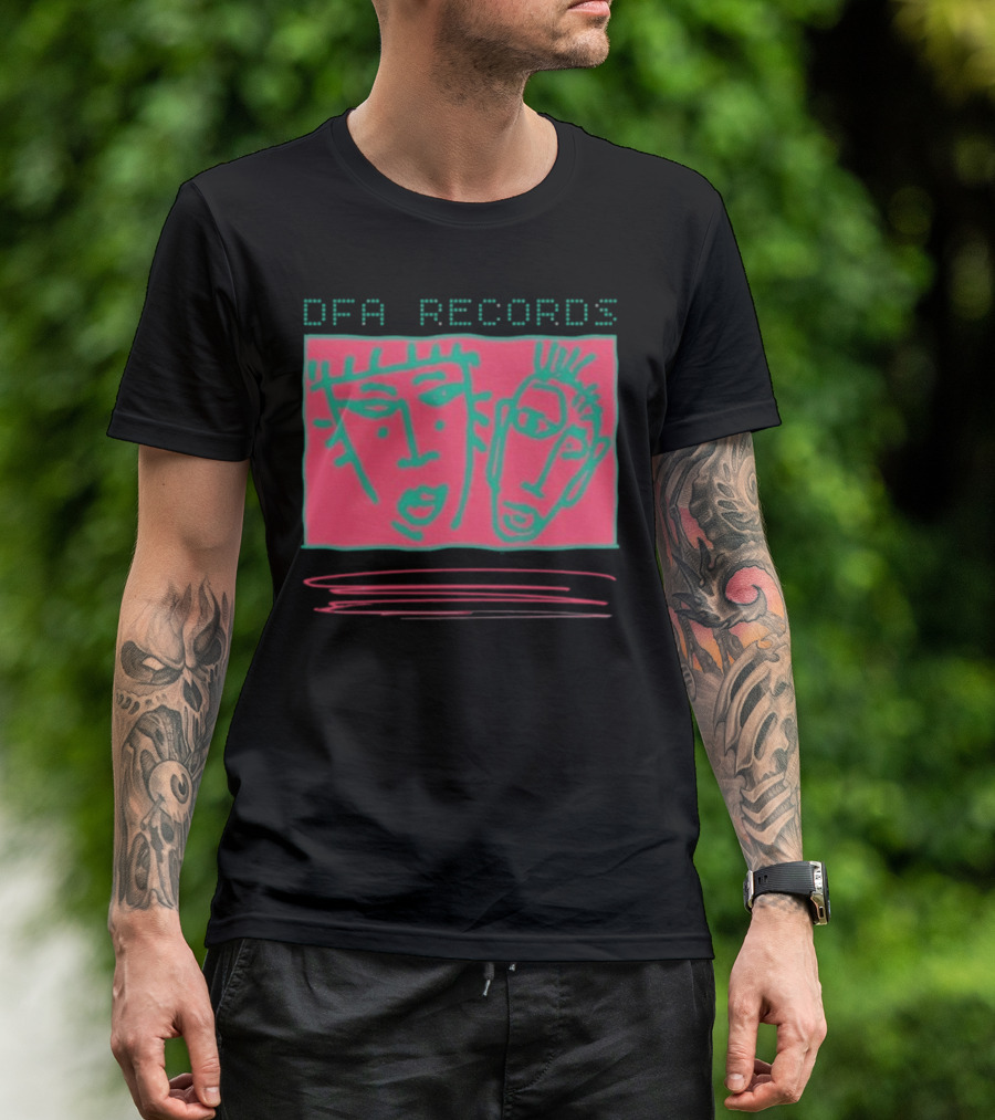 DFA Records Enter The Night Gallery Teenage Voices T-Shirt