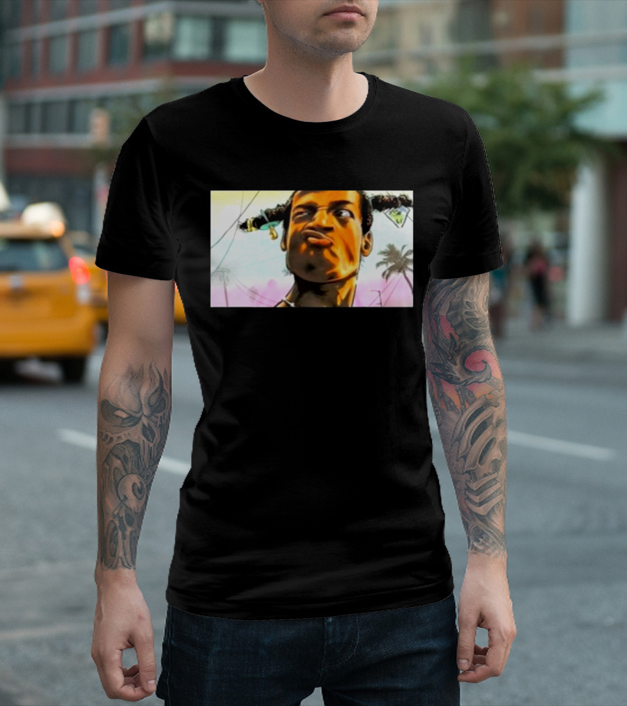 Dgk Don’t Be A Menace Loc Dog T-Shirt