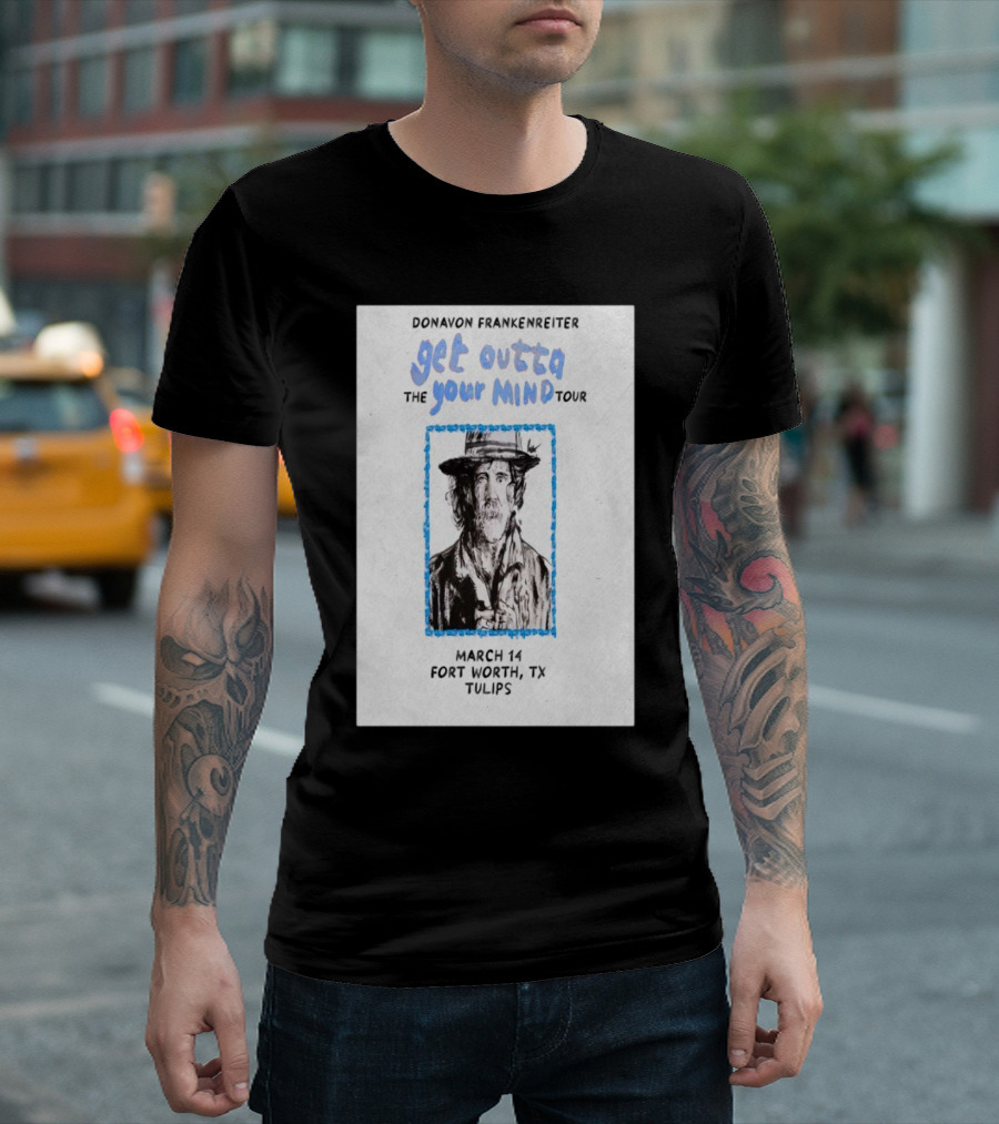 Donavon Frankenreiter Fort Worth TX Mar 14 2025 T-Shirt
