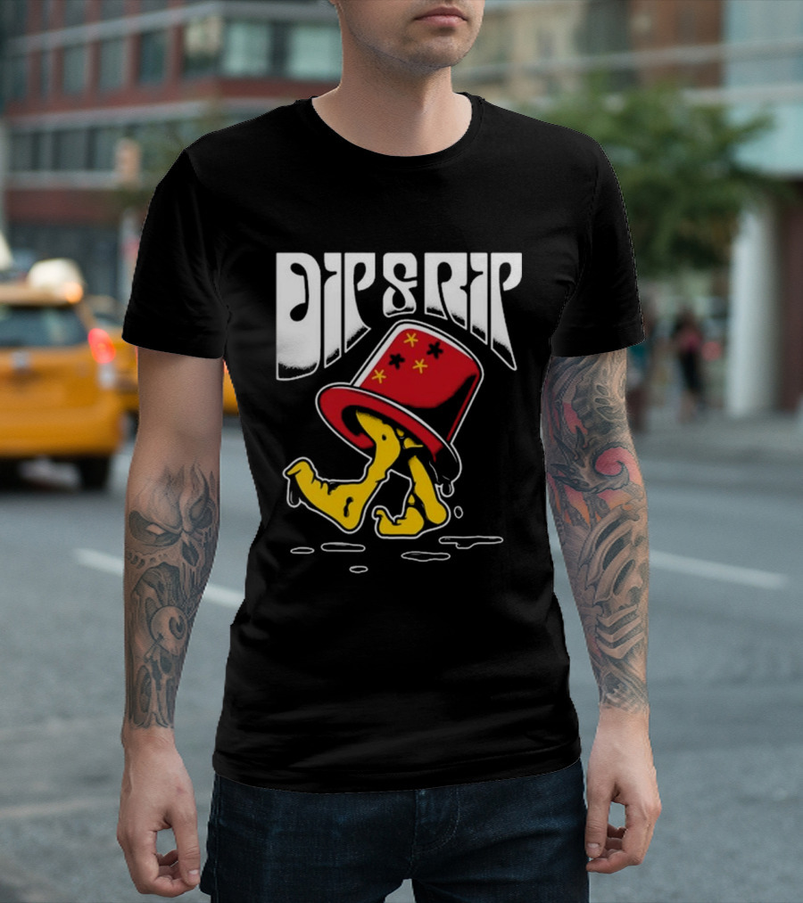 Dip And Rip Inkcap Wizard T-Shirt