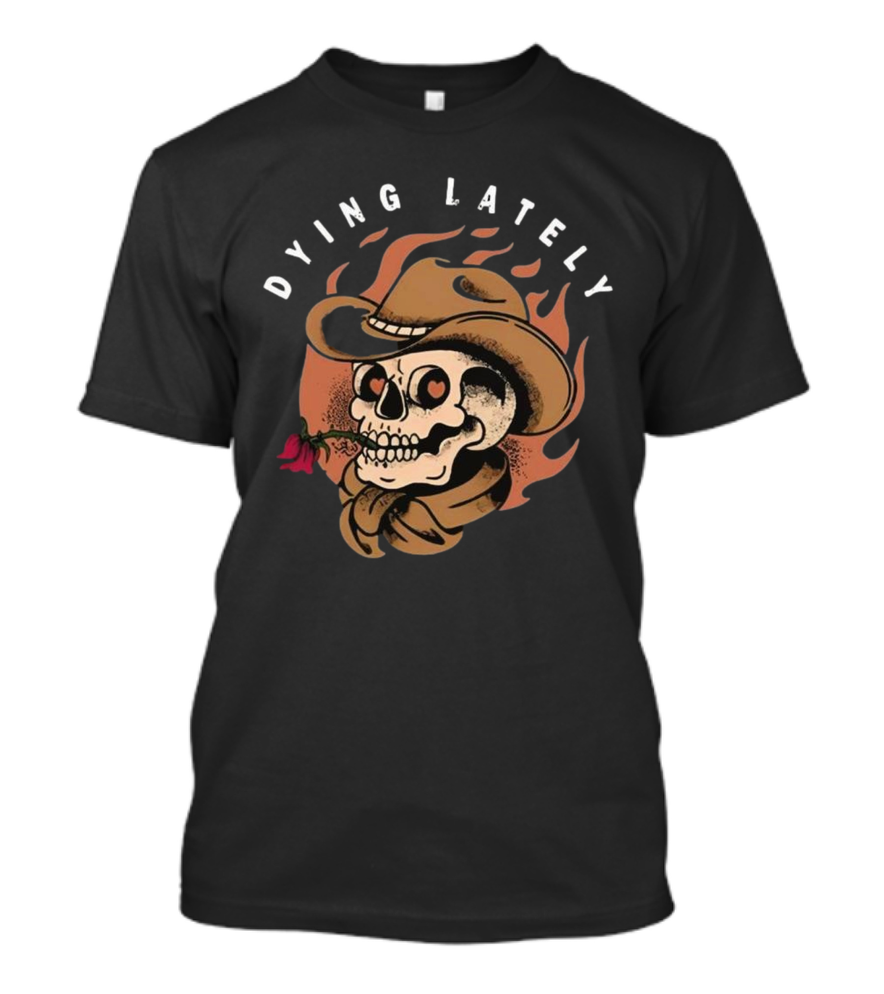 Dying Lately Skull T-Shirt