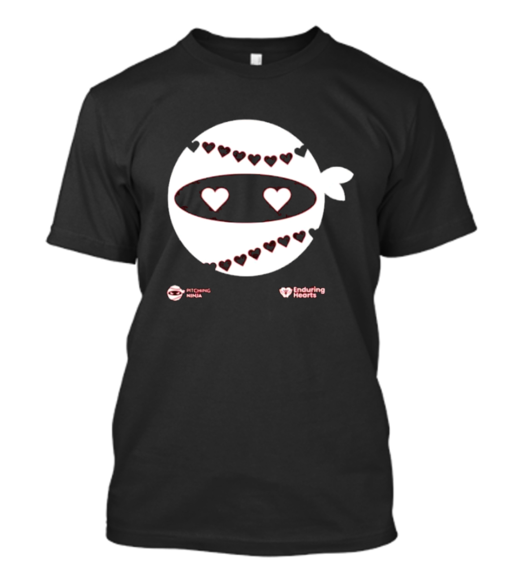 Enduring Hearts Pitching Ninja T-Shirt