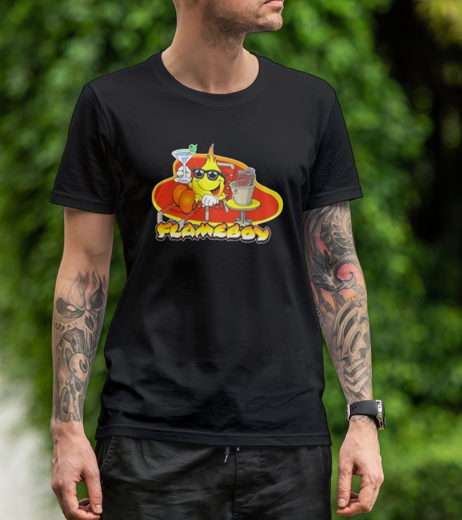Flame Boy Lighter Fluid T-Shirt