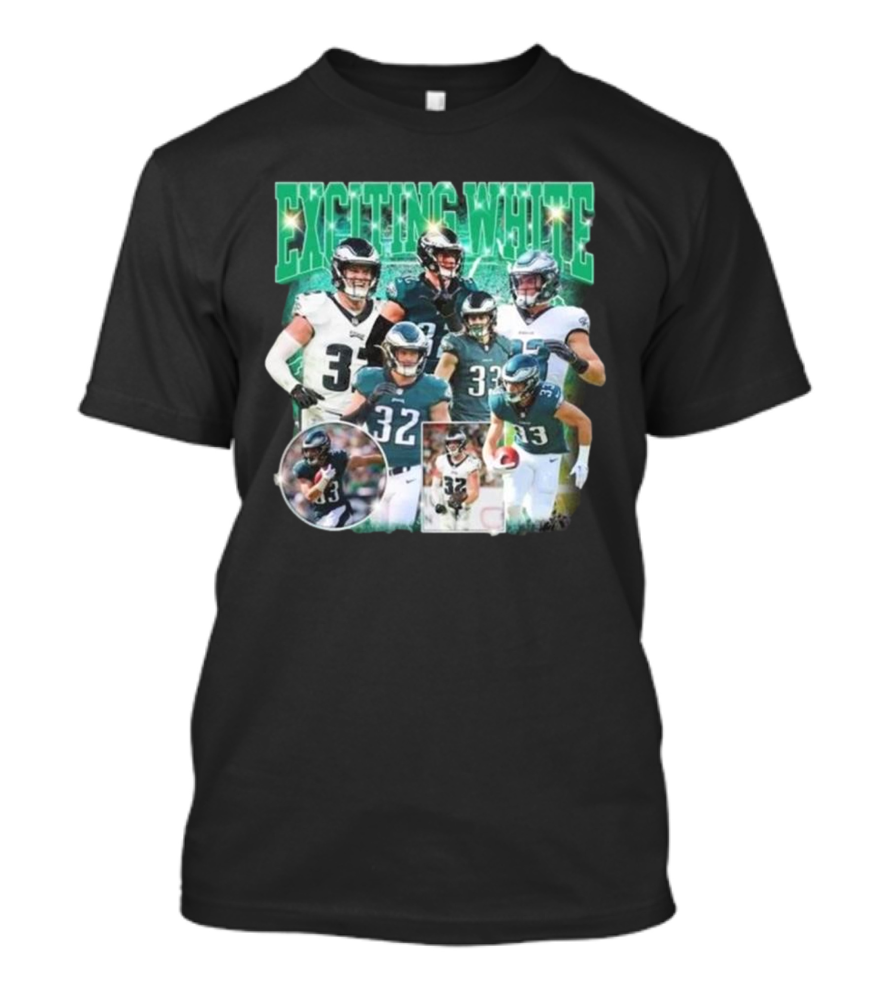 Eagles Super Bowl Champions 2025 Exciting White T-Shirt